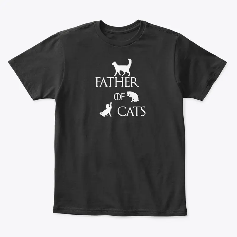 Cat Dad T Shirt