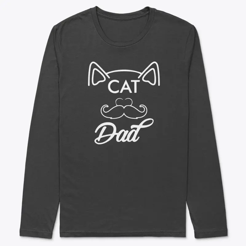 Cat Dad  Shirt