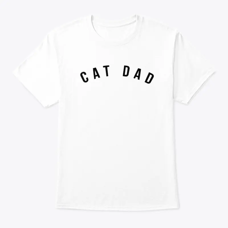 Cat Dad T Shirt