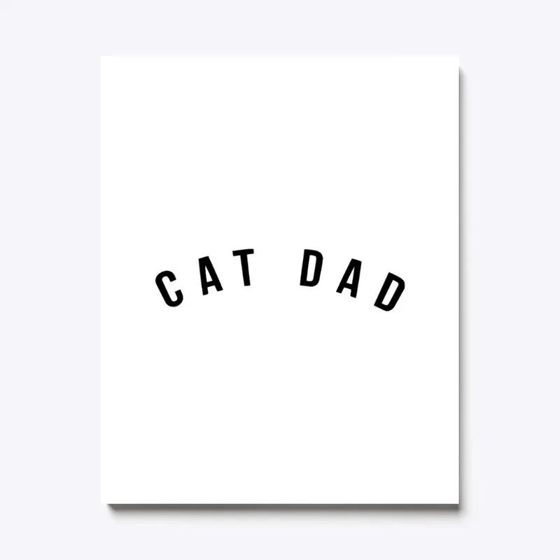 Cat Dad T Shirt