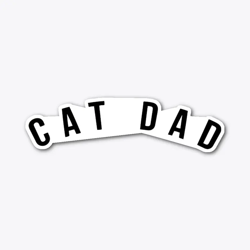 Cat Dad T Shirt