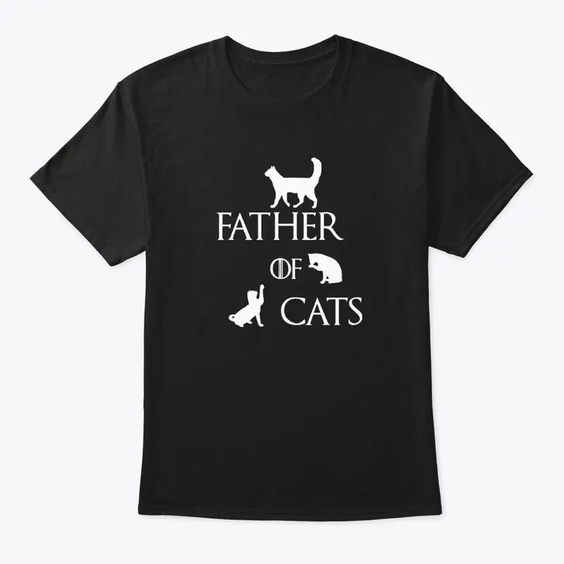 Cat Dad T Shirt