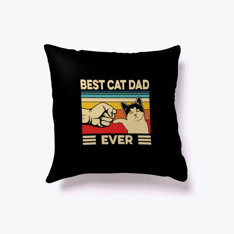 Cat Dad T Shirt