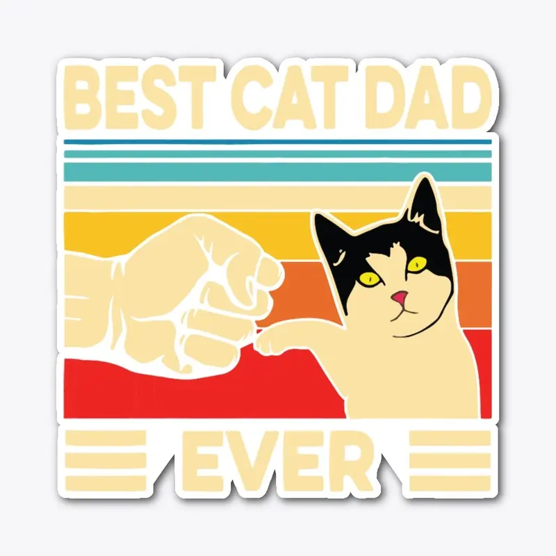 Cat Dad T Shirt