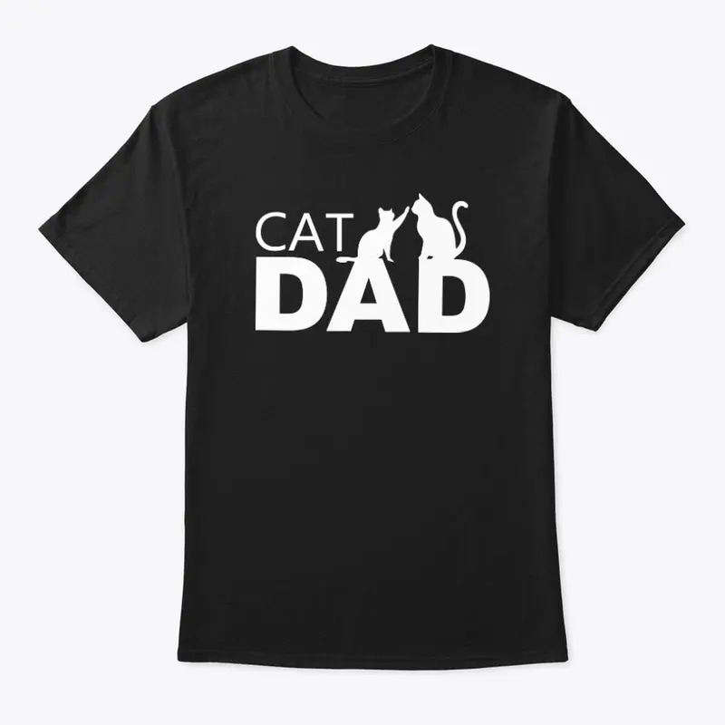 Cat Dad T Shirt