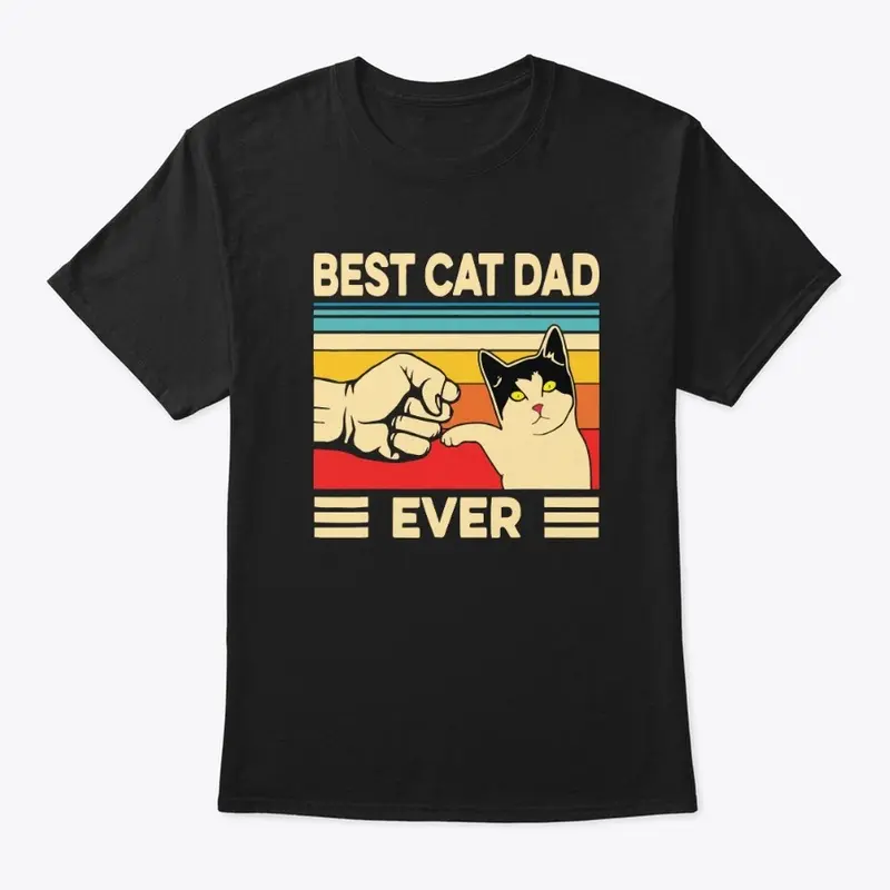 Cat Dad T Shirt